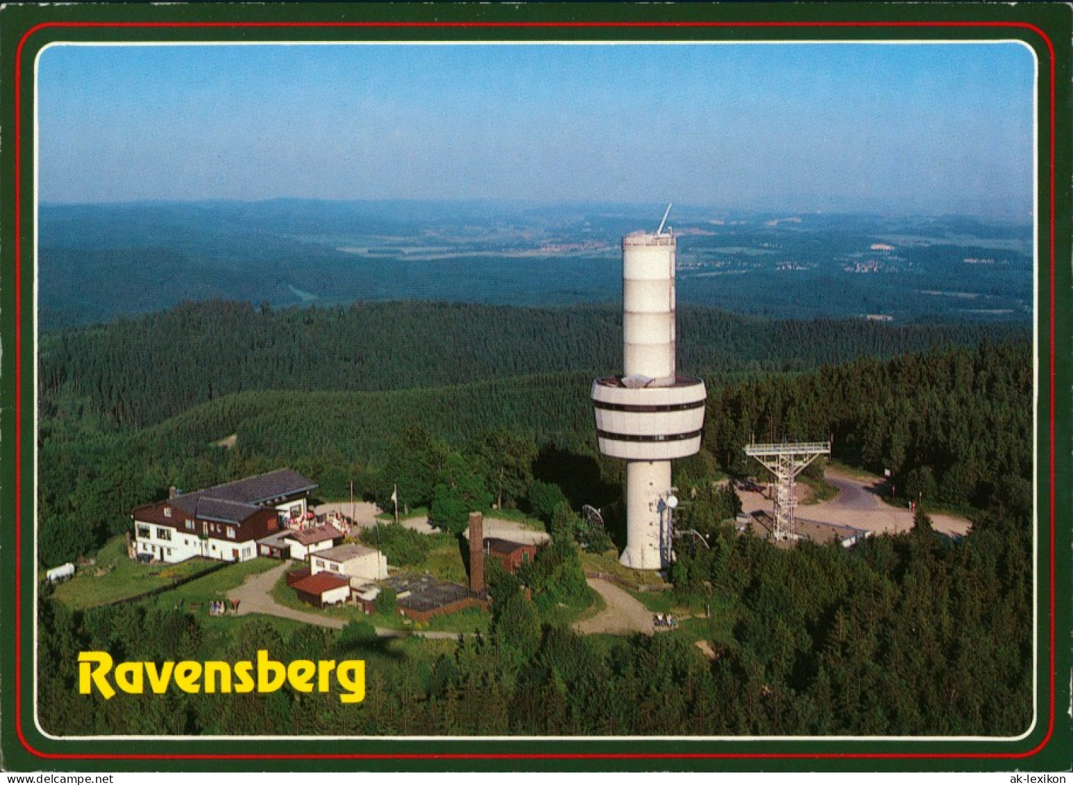 Ansichtskarte Bad Sachsa Luftbild Ravensberg Fernsehturm 1994 - Bad Sachsa