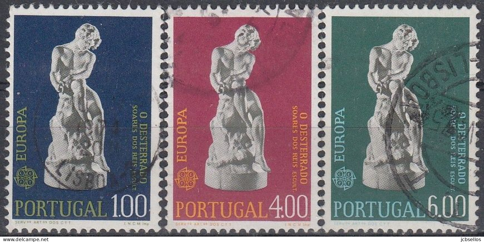 PORTUGAL 1974 Nº 1211/1213 USADO - Oblitérés