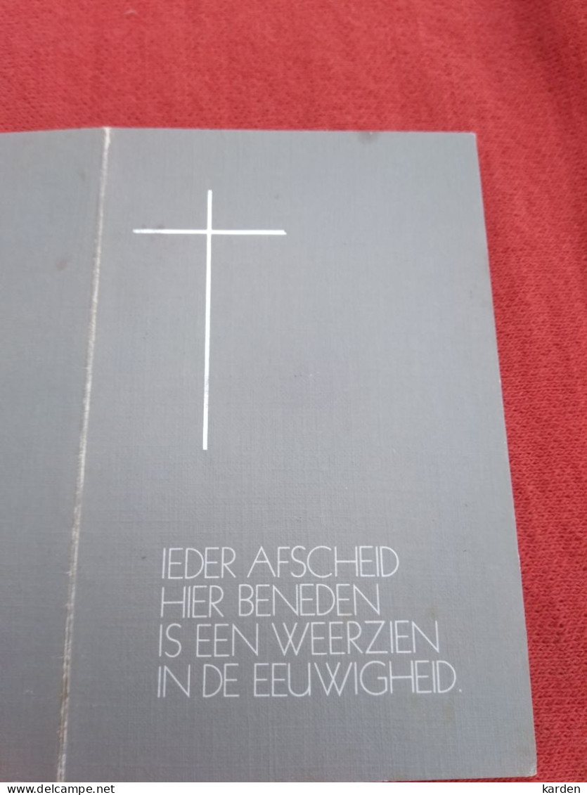 Doodsprentje Leon Boniface Nadoels / Tienen 9/10/1898 Lokeren 7/11/1976 ( Maria De Caluwé ) - Religion &  Esoterik