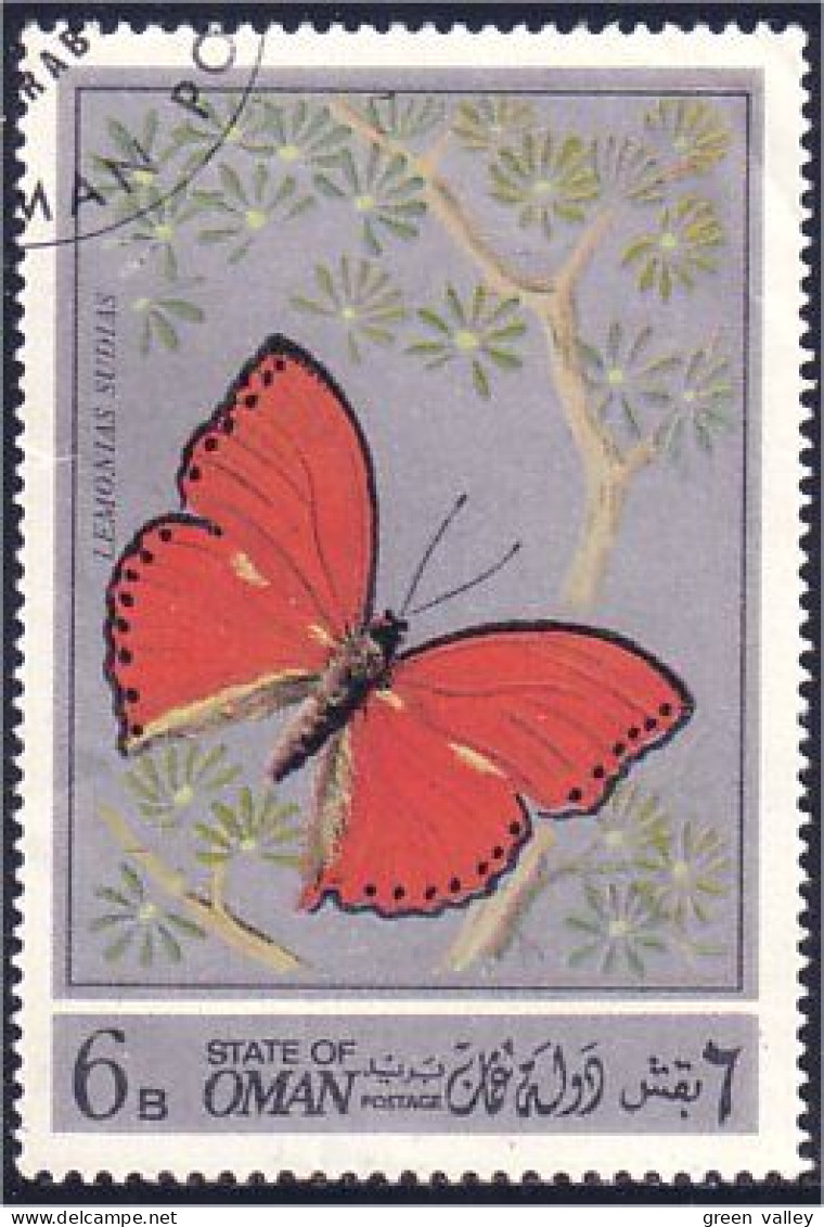 714 Oman Butterfly Papillon Schmetterlinge Farfala Mariposa (OMA-7) - Papillons