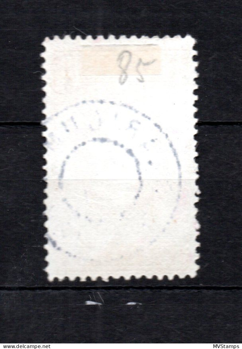 Nederland 1913 Zegel 94 Jubileum Met Luxe Grootrondstempel Blaricum - Used Stamps