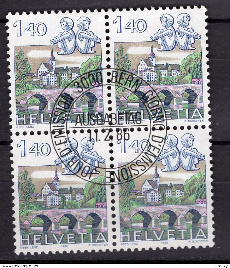 T2439 - SUISSE SWITZERLAND Yv N°1242 Bloc - Used Stamps