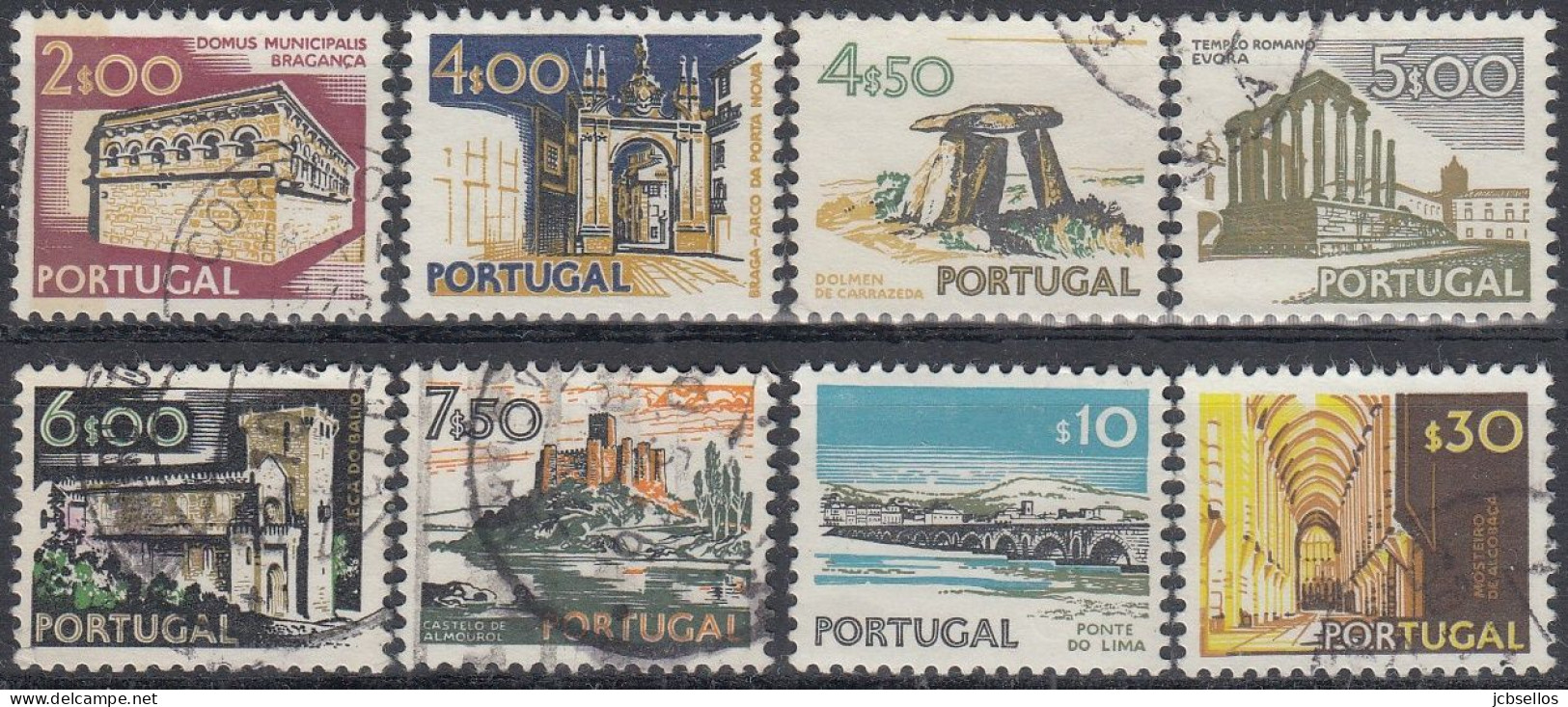 PORTUGAL 1974 Nº 1220/1227 USADO - Oblitérés