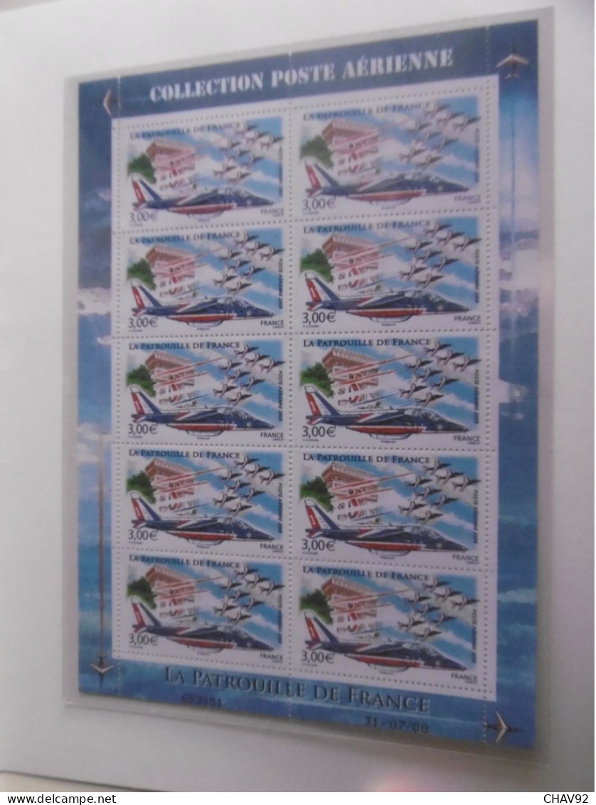 FRANCE   2005  F71a * *    FEUILLET DE 10     LA PATROUILLE DE FRANCE - 1960-.... Mint/hinged