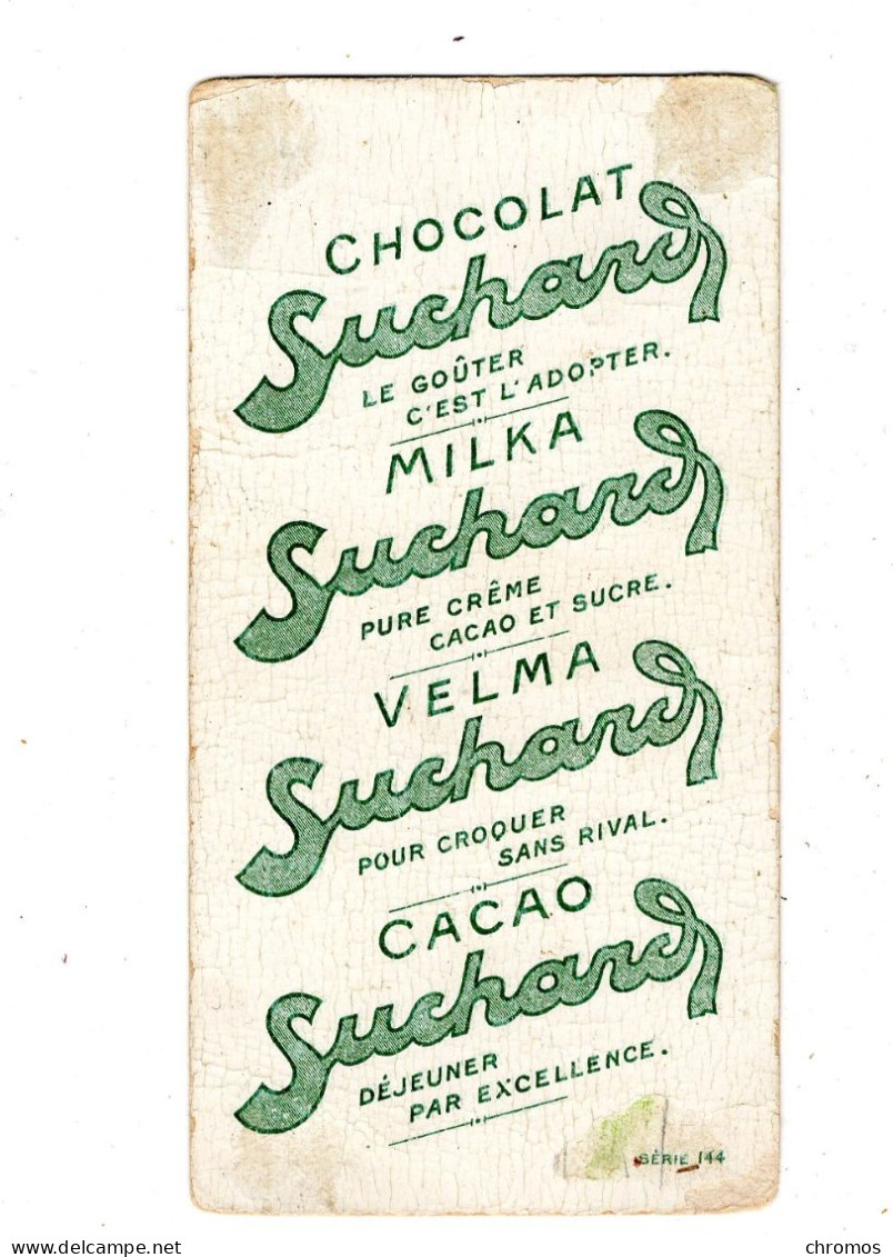 Chromo Chocolat Suchard, 144 / 12, Serie: Animaux Célèbres, Chien St. Bernhard - Suchard