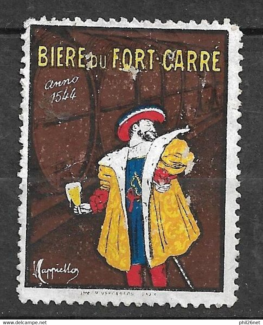 France Vignette Bière Du Fort Carré  Saint Dizier Société Créee En 1796 Mais Existe Depuis  1544 Neuf ( * ) - Tourism (Labels)