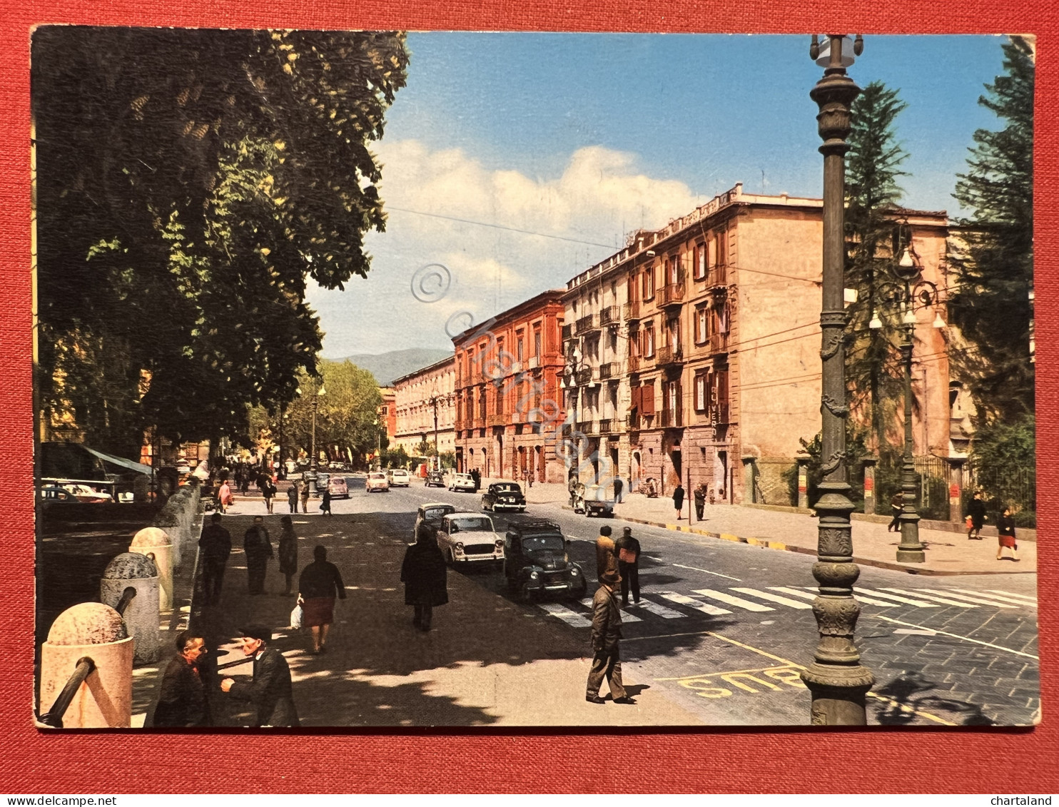 Cartolina - Avellino - Corso Vittorio Emanuele - 1970 - Avellino