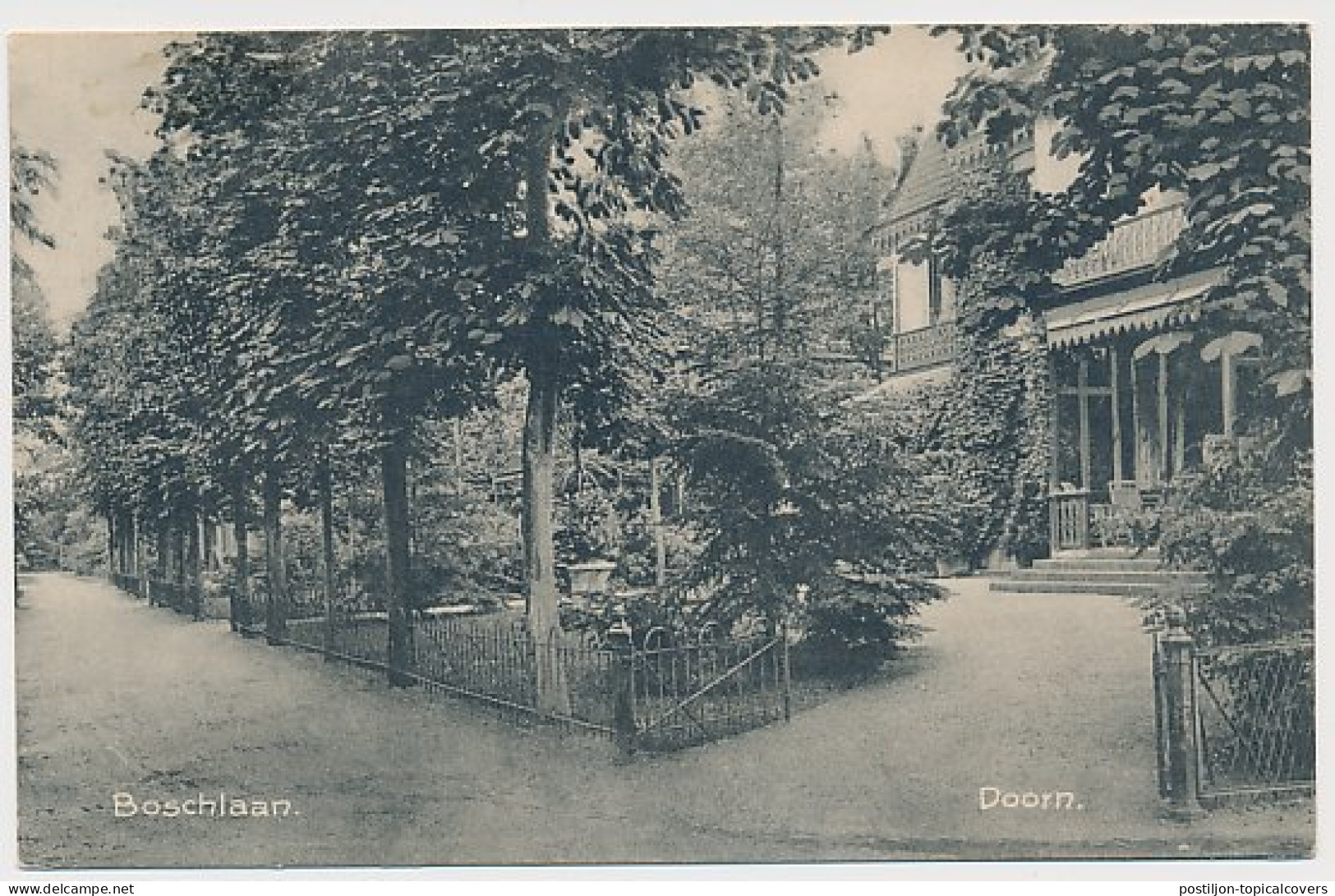 Treinblokstempel : Arnhem - Driebergen C 1914 ( Doorn ) - Non Classés