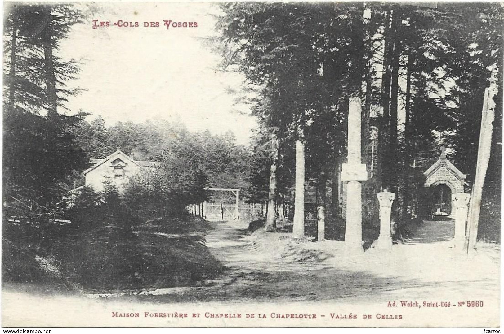 88 - Vallée De CELLES - Lot De 6 Cartes Postales - Toutes Scannées - 5 - 99 Postcards