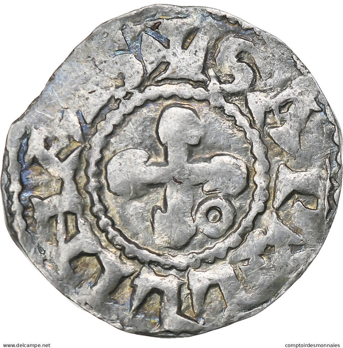 Évêchés De Valence Et De Die, Anonyme, Denier, 1100-1225, Valence, Argent - Andere & Zonder Classificatie