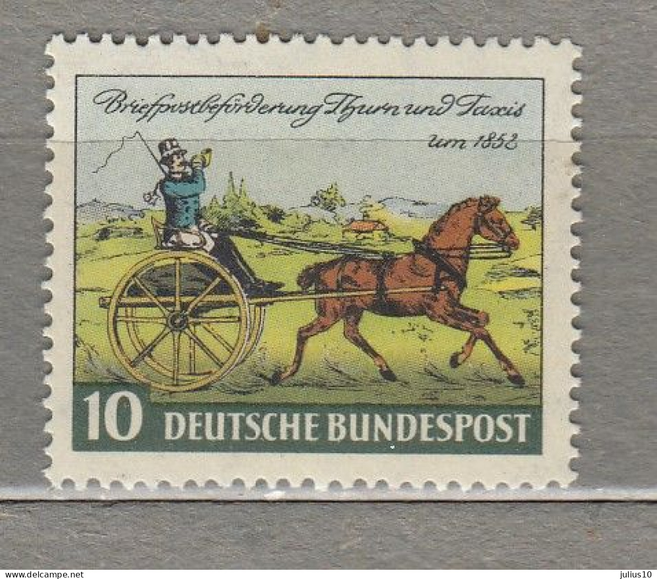 DEUTSCHLAND GERMANY 1952 MNH(**) Mi 160 #33853 - Ungebraucht