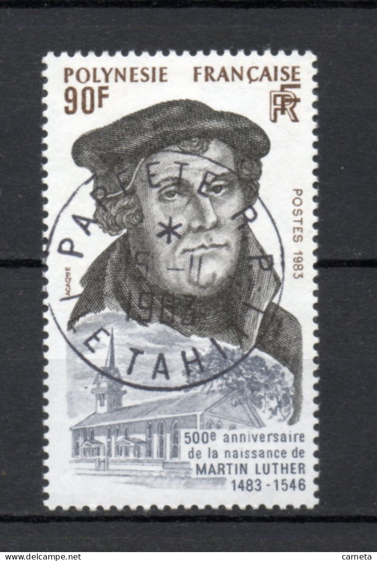 POLYNESIE    N°  208   OBLITERE   COTE  1.60€    MARTIN LUTHER - Usati