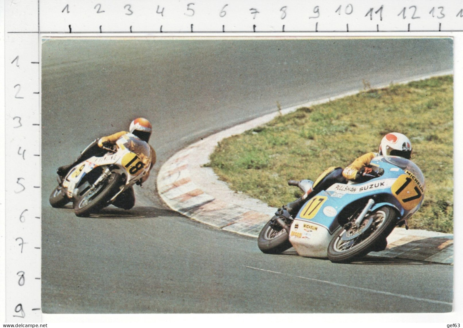 Marcel Ankoné - Suzuki 500 Cm³ / Rob Bron - Yamaha 500 Cm3 - Moto Sport