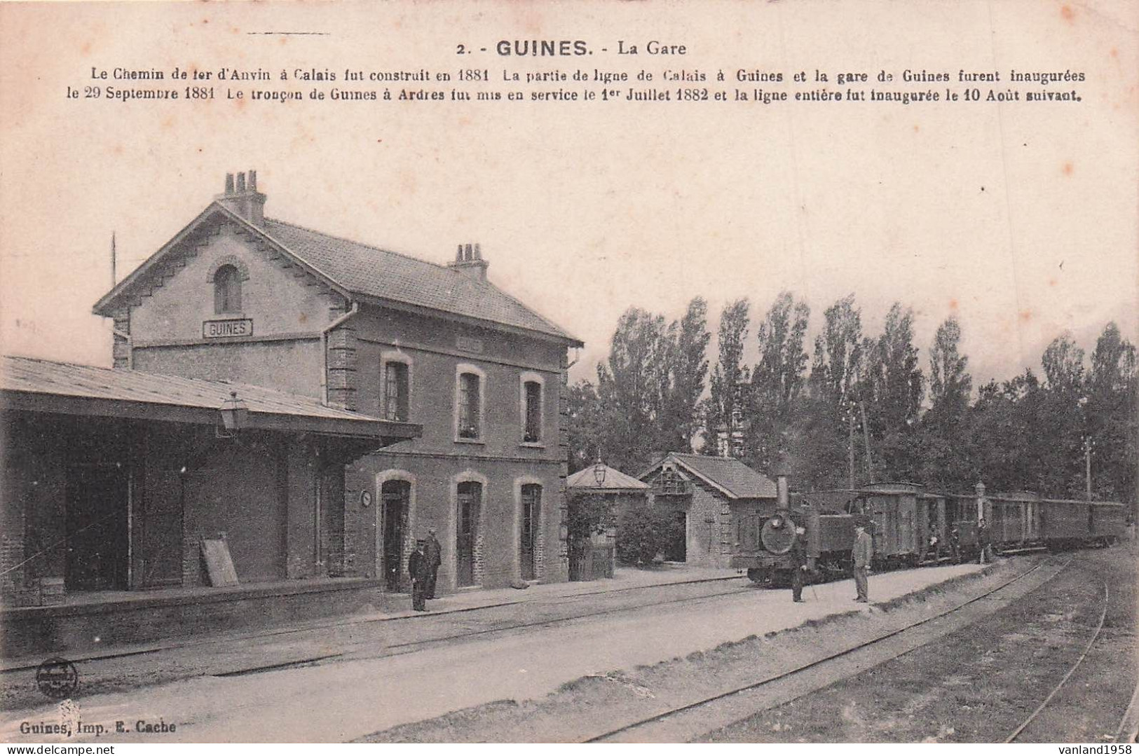 GUINES-la Gare - Guines