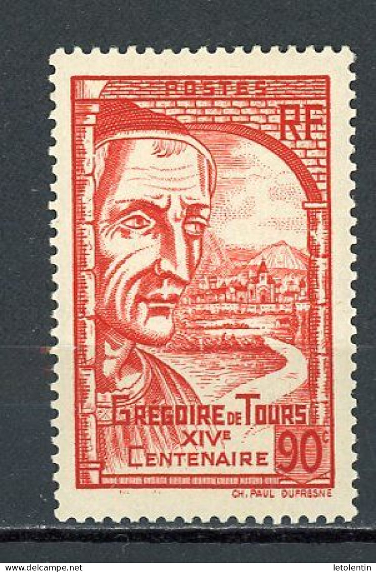 FRANCE - GREGOIRE DE TOUR - N° Yvert 442 ** - Unused Stamps