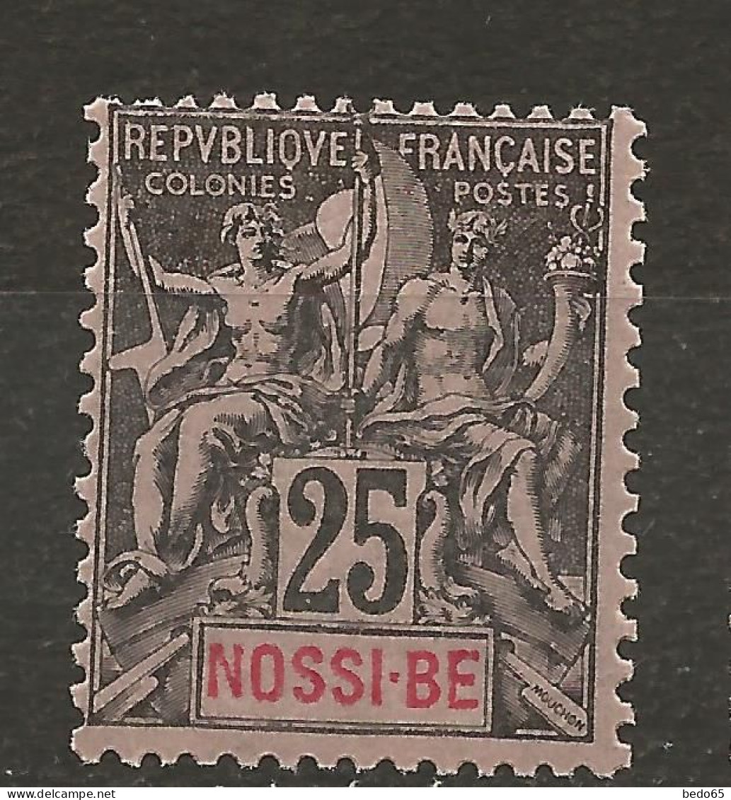 NOSSI-BE N° 34 Sans Accent Sur Le E De BE NEUF** LUXE SANS CHARNIERE / Hingeless / MNH - Nuevos