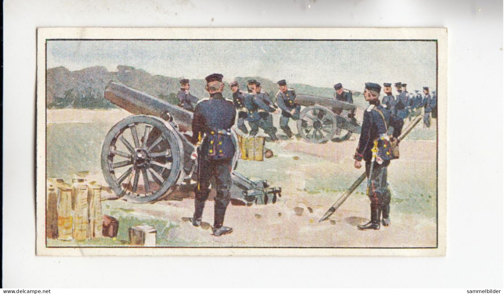 Actien Gesellschaft  Artillerie Fussartillerie Mit 15 Cm Haubitze      Serie  51 #3 Von 1900 - Stollwerck