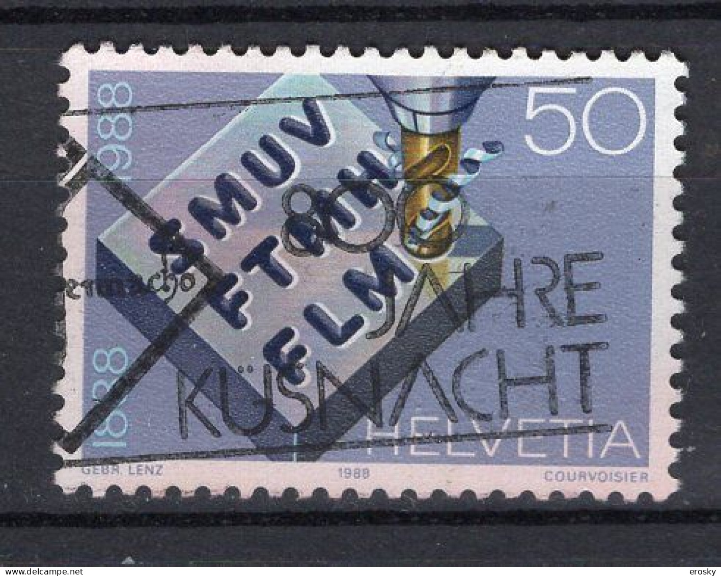 T2472 - SUISSE SWITZERLAND Yv N°1305 - Used Stamps