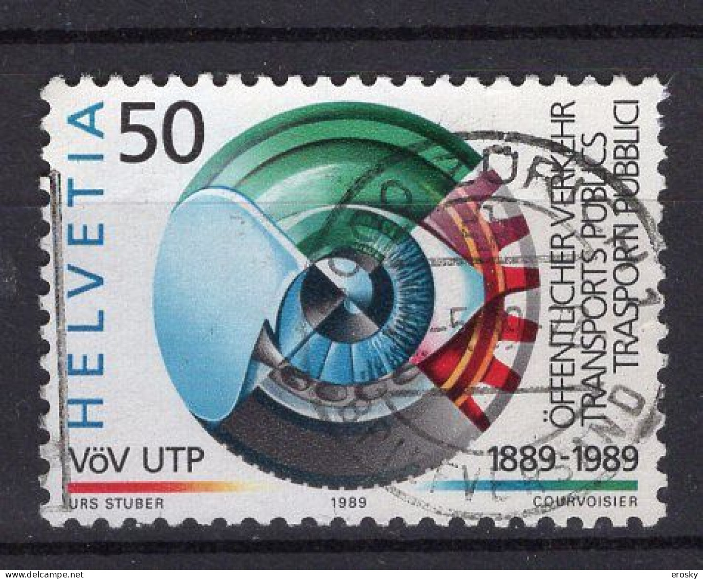T2475 - SUISSE SWITZERLAND Yv N°1316 - Used Stamps
