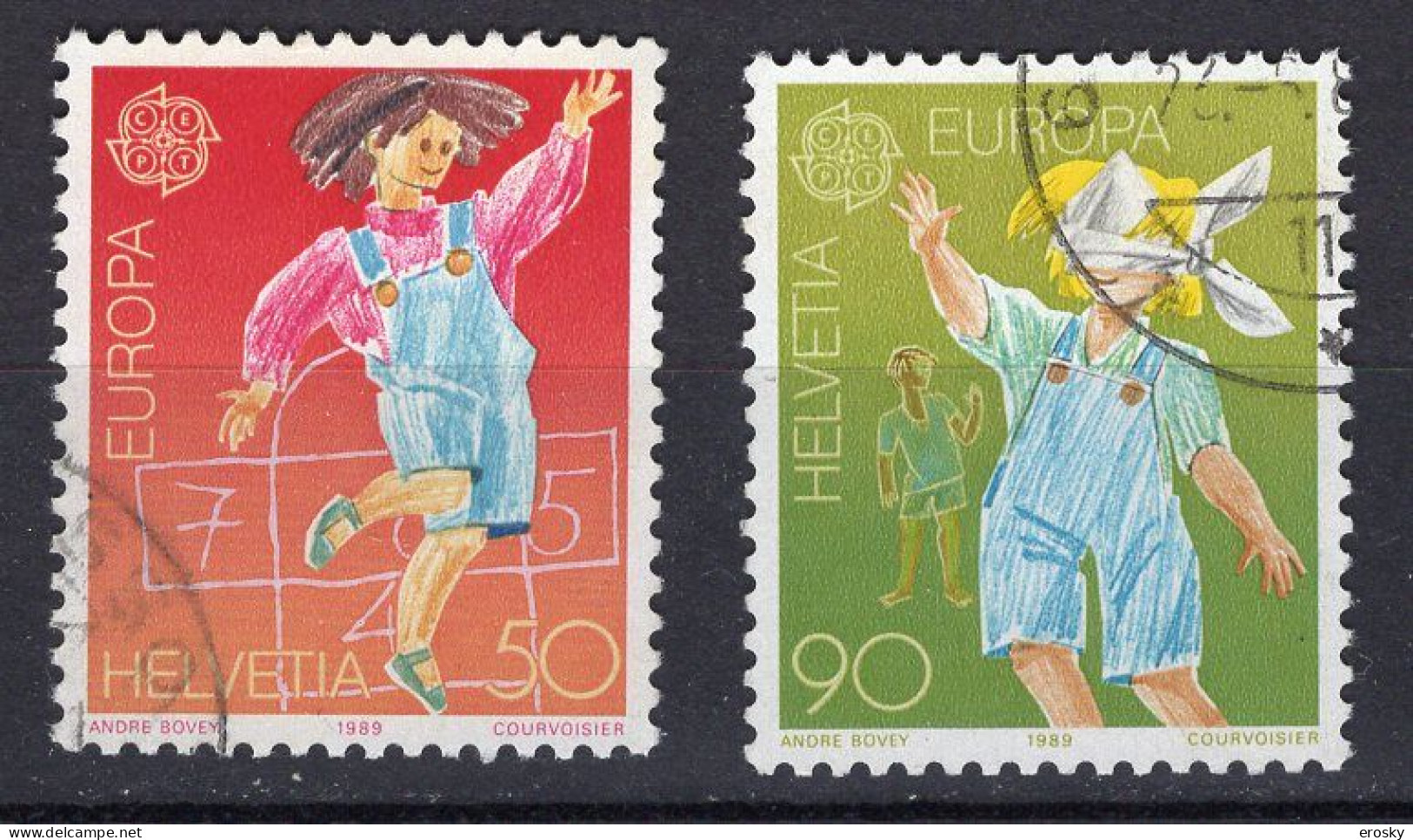 T2476 - SUISSE SWITZERLAND Yv N°1323/24 - Used Stamps