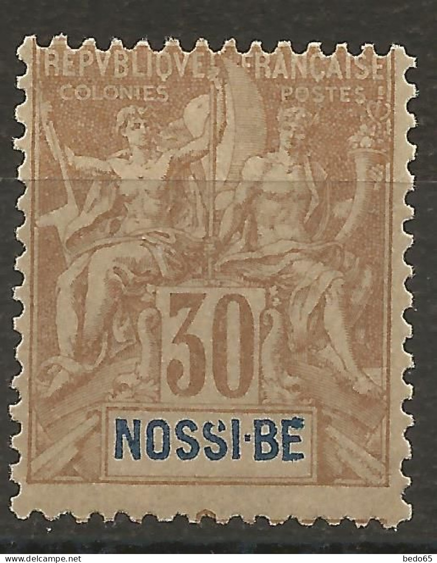 NOSSI-BE N° 35 NEUF** LUXE SANS CHARNIERE / Hingeless / MNH - Unused Stamps