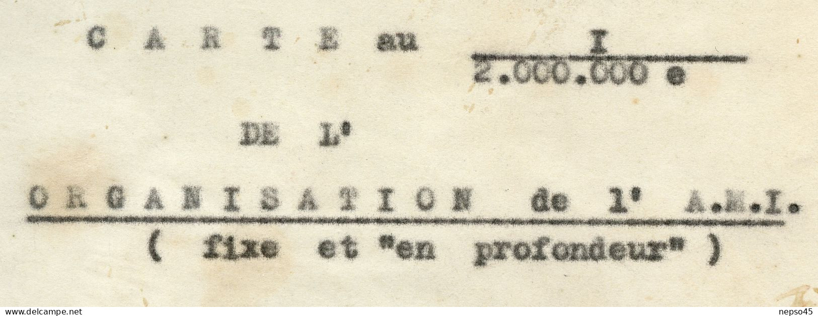 Colonie du Niger.Niamey 15 janvier 1938.Médecin Lt.Colonel Euraz Service de Santé.Carte Géographique