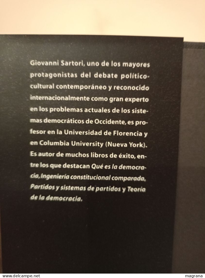 Homo Videns. La Sociedad Teledirigida. Giovanni Sartori. Taurus. Pensamiento. 1998. 160 Pp. - Kultur