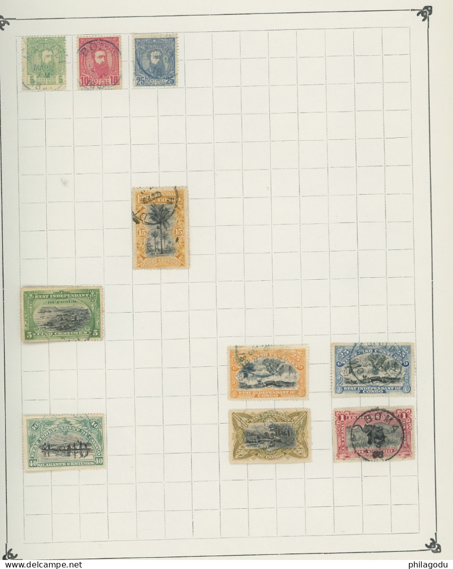 Timbres Ø Choisis Très Complet Depuis 1923. Cote > 440-€ - Verzamelingen