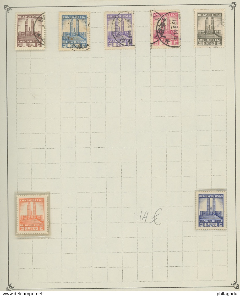 timbres Ø choisis très complet depuis 1923. cote > 440-€