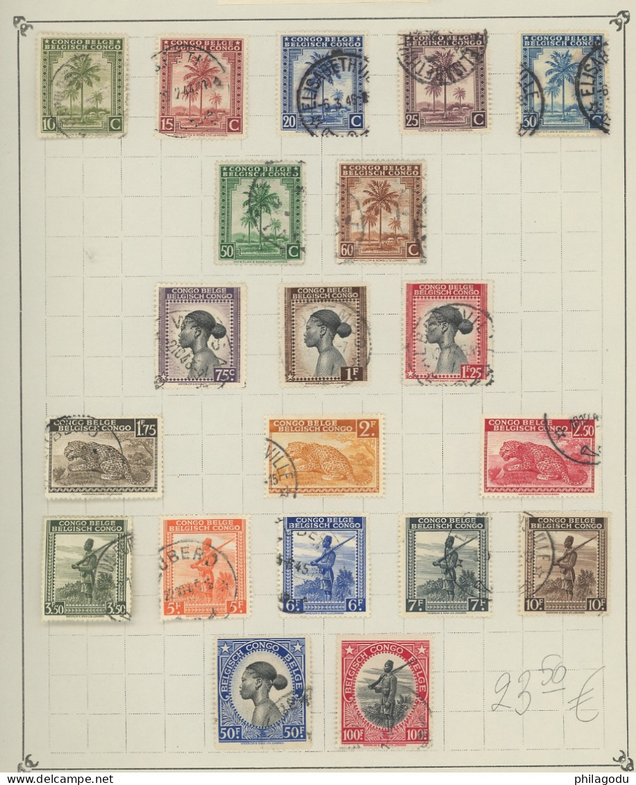 timbres Ø choisis très complet depuis 1923. cote > 440-€