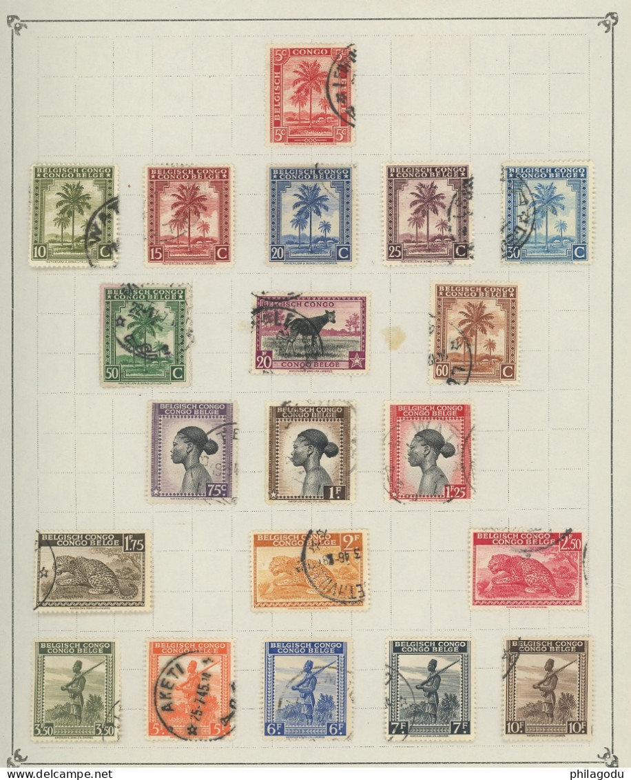 timbres Ø choisis très complet depuis 1923. cote > 440-€