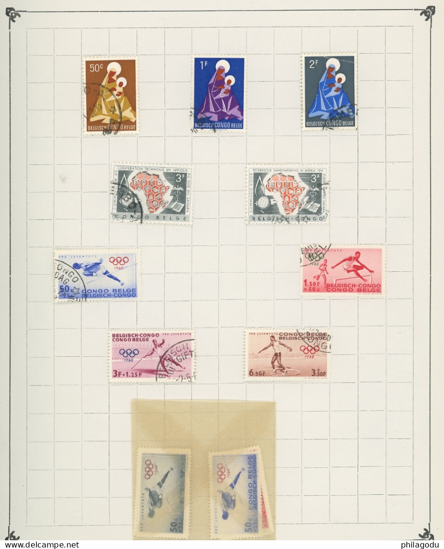 timbres Ø choisis très complet depuis 1923. cote > 440-€