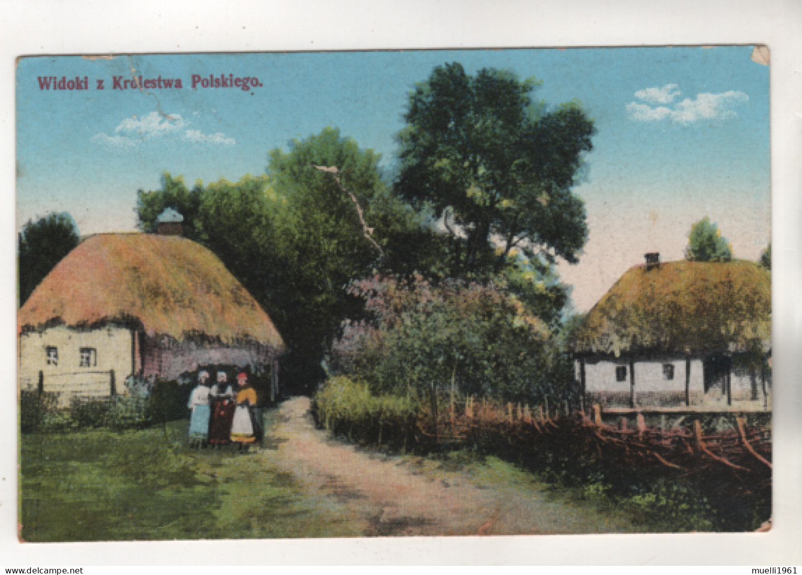 +2470, Polen, Trachten, Typen, Landschaft, Ca. 1915 - Pologne