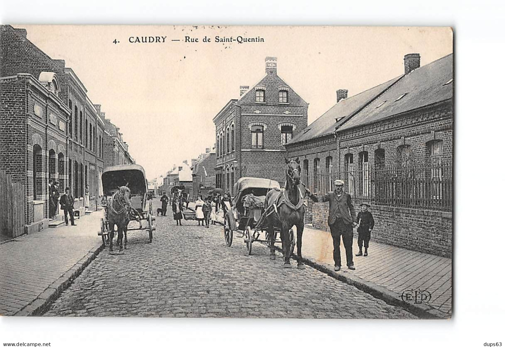 CAUDRY - Rue De Saint Quentin - Très Bon état - Caudry