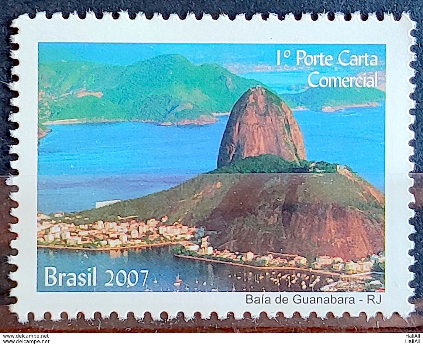 C 2704 Brazil Depersonalized Stamp Tourism Rio De Janeiro 2007 Guanabara Bay - Gepersonaliseerde Postzegels