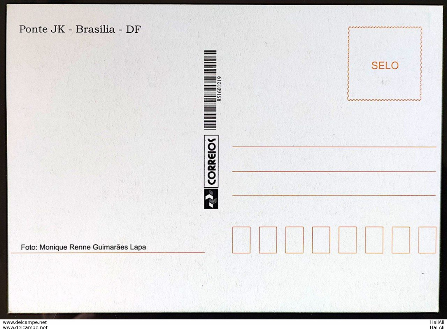 Brazil Maximum Card JK Bridge Brasilia Architecture 2007 - Maximumkarten