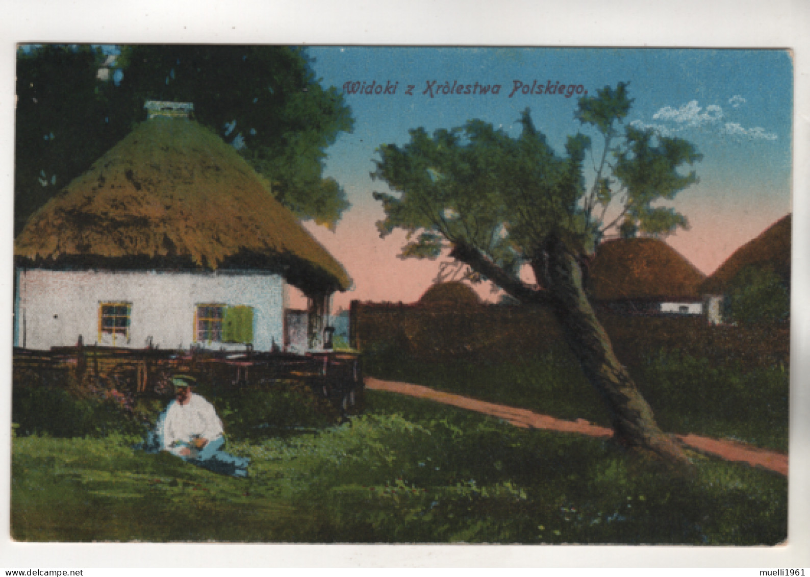 +3399, Polen, Trachten, Typen, Landschaft, Ca. 1915 - Pologne