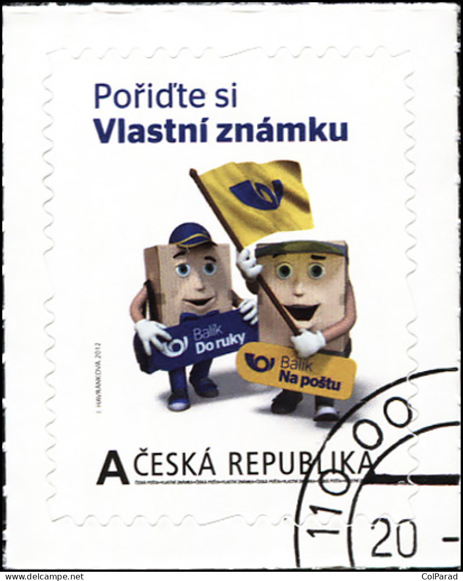 CZECH REPUBLIC - 2012 - STAMP CTO - My Own Stamp - Unused Stamps