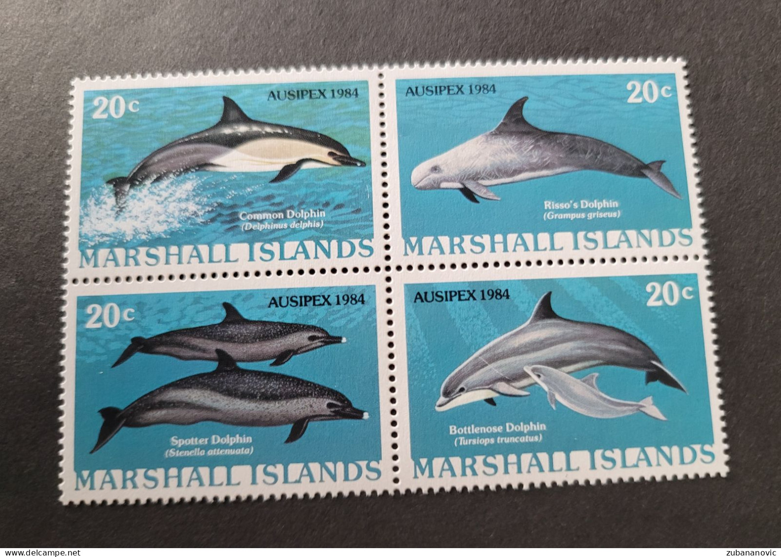 Marshall Islands 1984 Dolphins - Dolphins