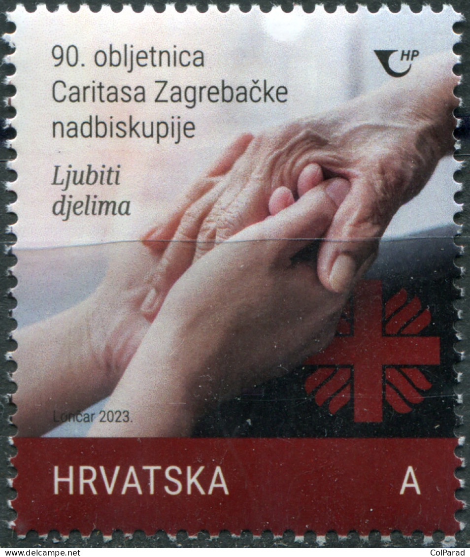 CROATIA - 2023 - STAMP MNH ** - Caritas Of The Archdiocese Of Zagreb - Croazia