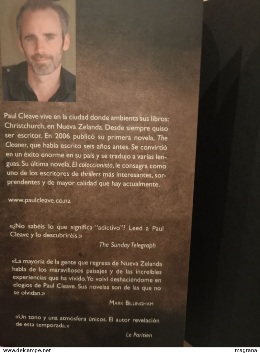 El Coleccionista. Paul Cleave. Editorial Grijalbo. Narrativa. 2012. 427 Páginas. - Acción, Aventuras