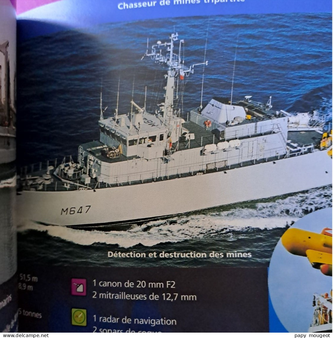 Fascicule De La Marine Nationale Française 36 Pages Documentation Sur Tous Les Types De Bâtiments Format 15 X 15 Cm - Boats