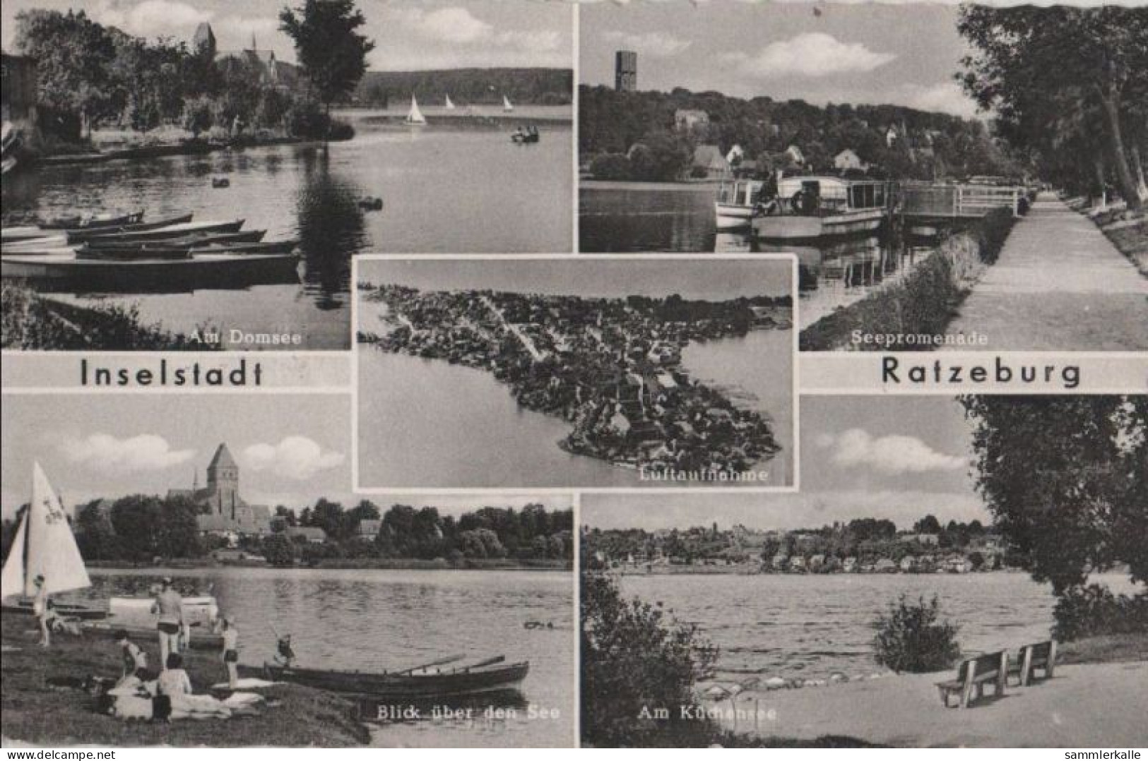 87612 - Ratzeburg - U.a. Blick über Den See - 1960 - Ratzeburg