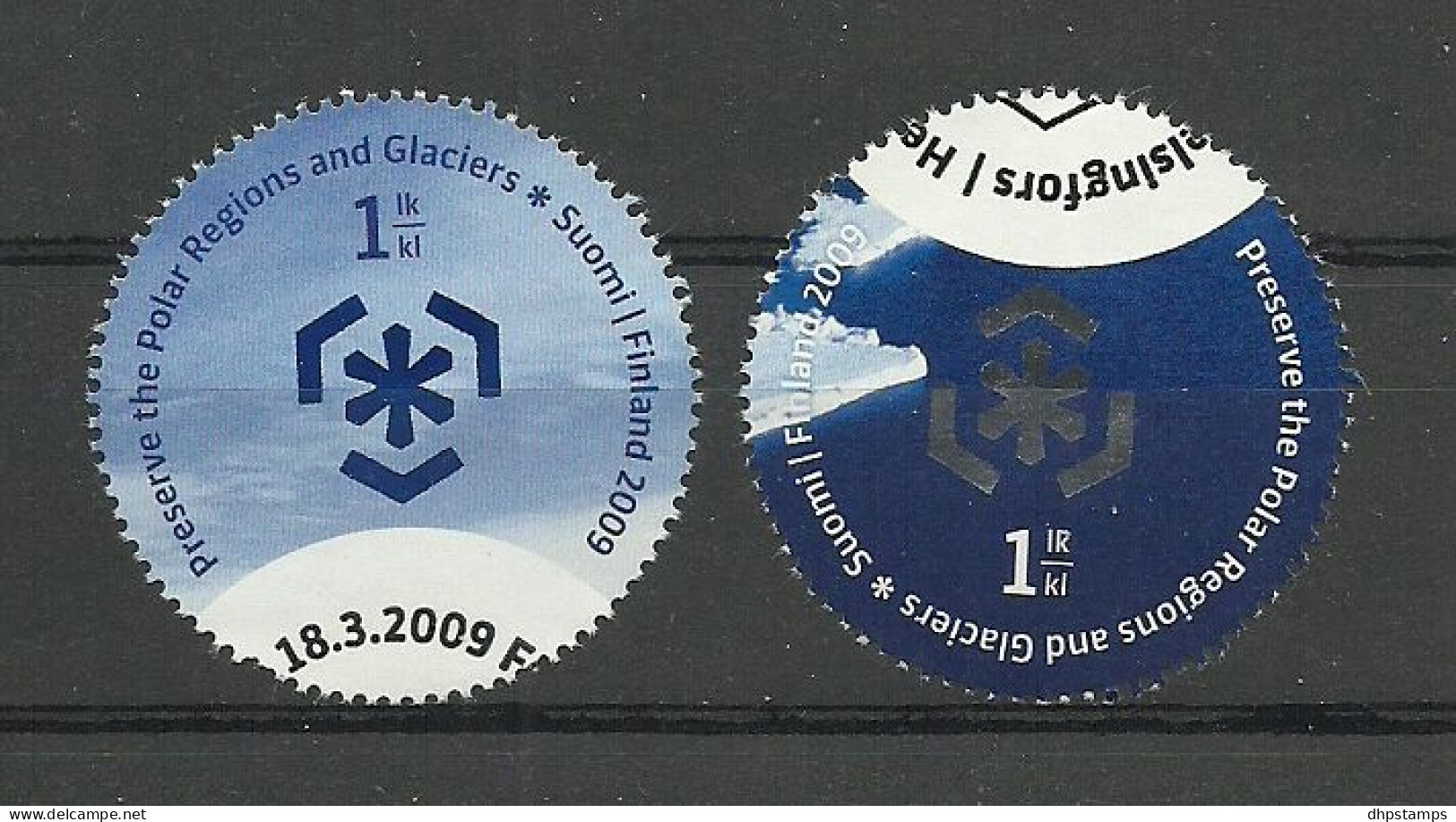 Finland 2009 Climat Change The Glaciers 1925/1926 (0) - Used Stamps