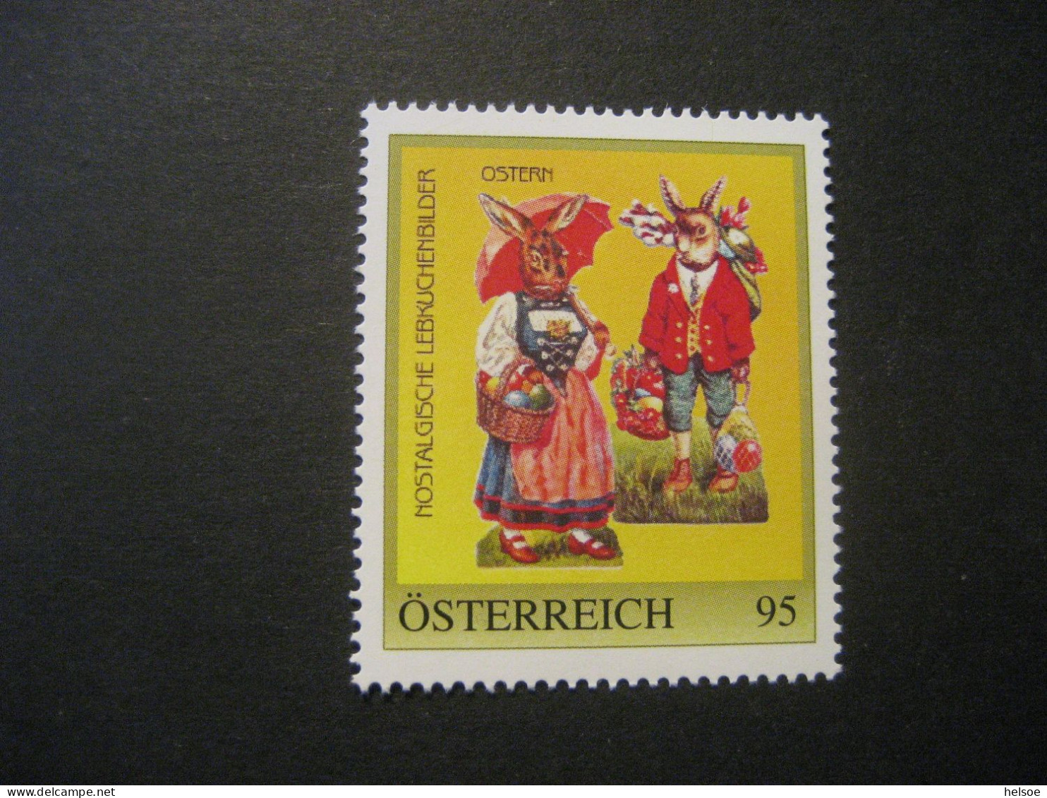 Österreich- PM Ostern 8148063, Nostalgische Lebkuchenbilder ** Ungebraucht - Sellos Privados