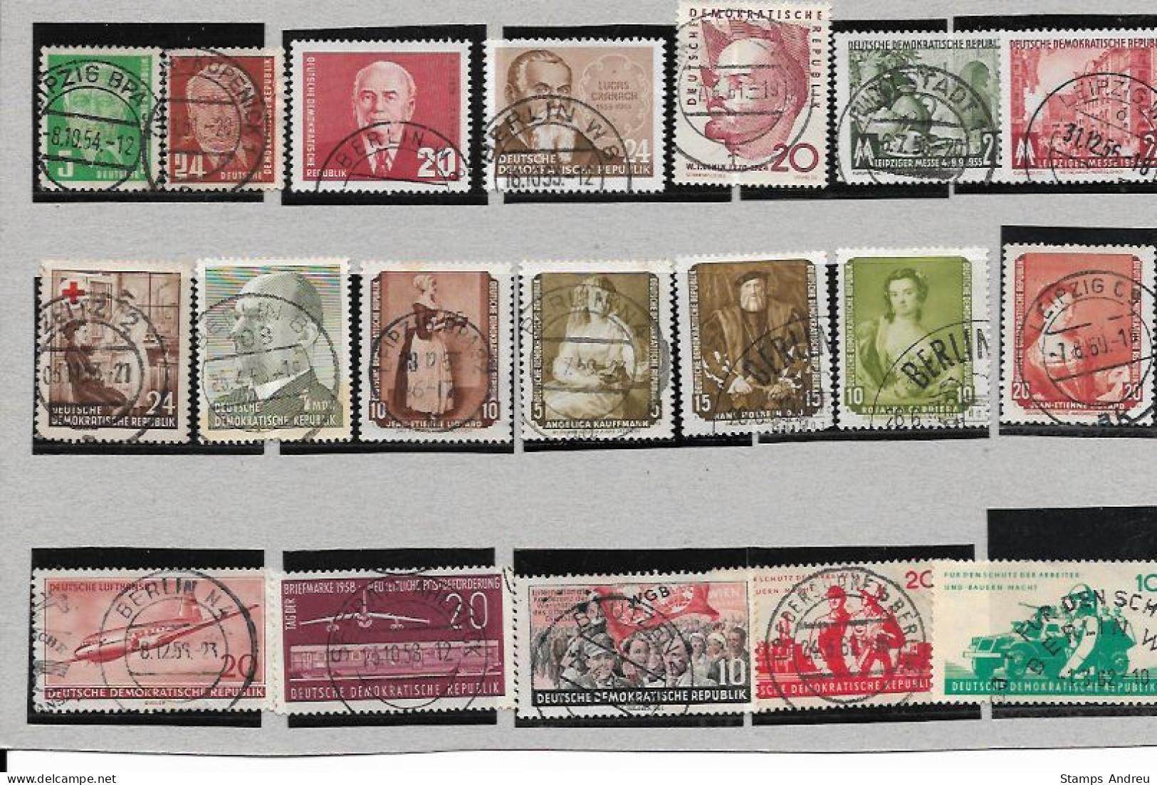 ALEMANIA  DDR. - Used Stamps