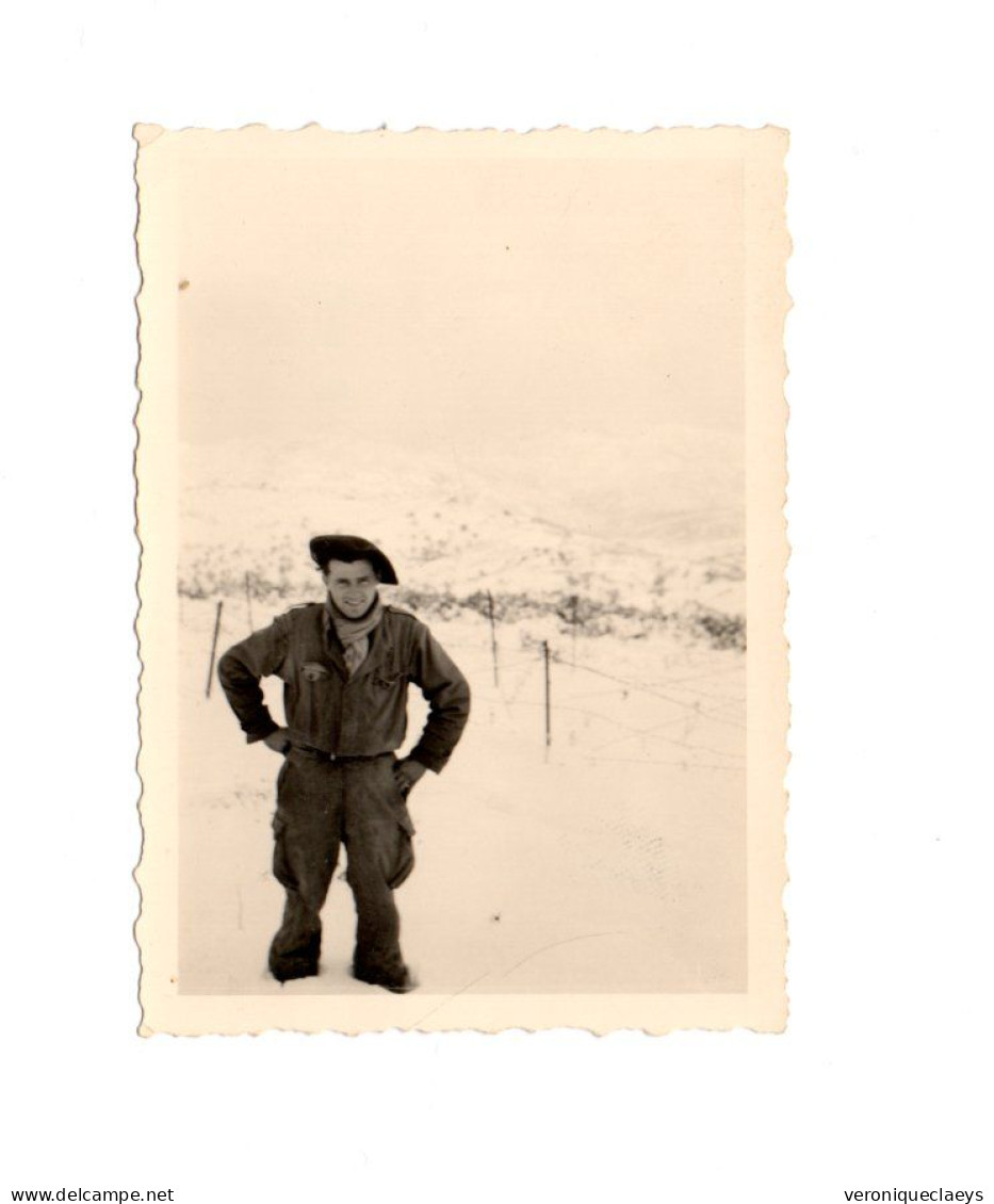 Photo Ancienne Militaires Chasseur Alpin C1/5 - 1939-45