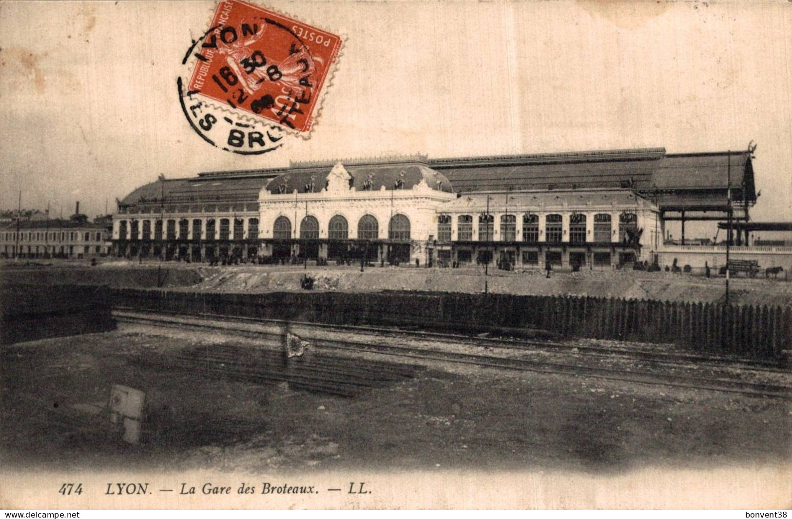 K2403 - LYON - D69 - La Gare Des BROTEAUX - Lyon 6