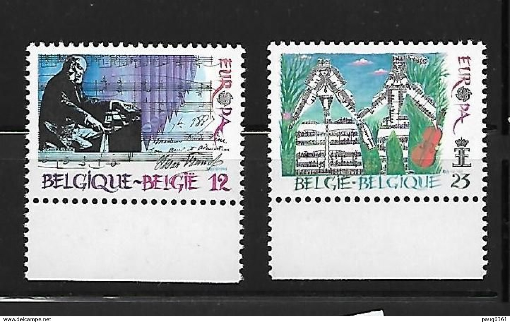 BELGIQUE 1985 Europa  YVERT N°2175/2176  NEUF MNH** - 1985