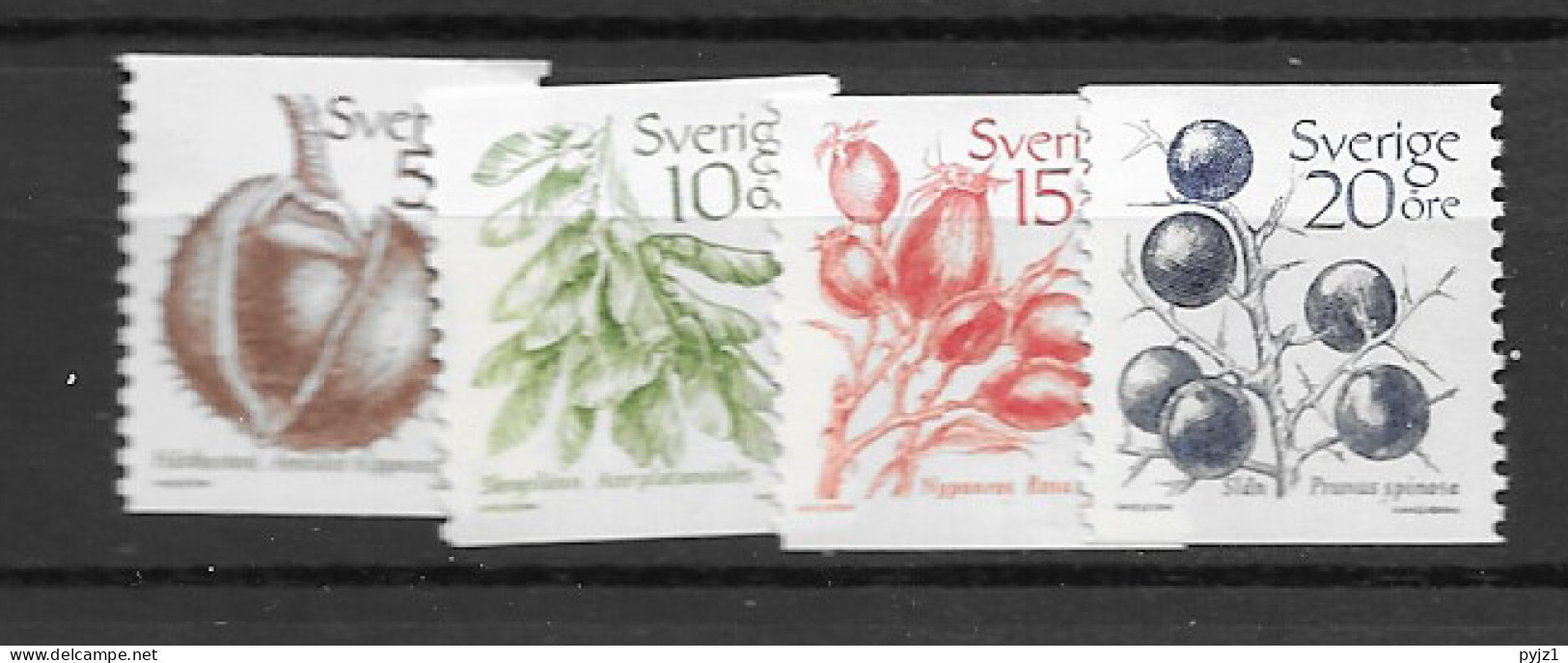 1983 MNH Sweden Mi 1219-22 Postfris** - Neufs